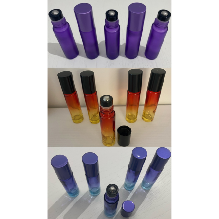 Set 15 sticlute colorate cu rollon de 10ml [1]