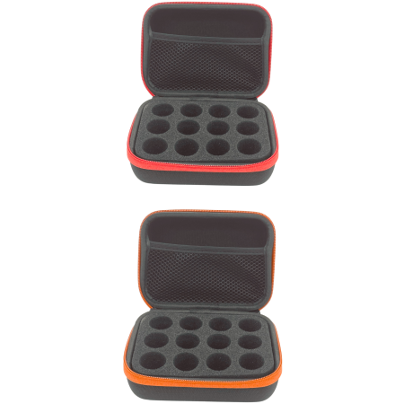 Set 2 organizatoare pentru 12 sticlute uleiuri esentiale [2]