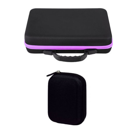 Set 2 organizatoare pentru sticlute uleiuri esentiale [2]