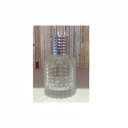 Sticla parfum reincarcabila 30ml. Dots cu capac argintiu [6]
