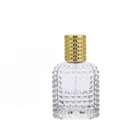 Sticla parfum reincarcabila 50ml. Dots cu capac auriu [2]