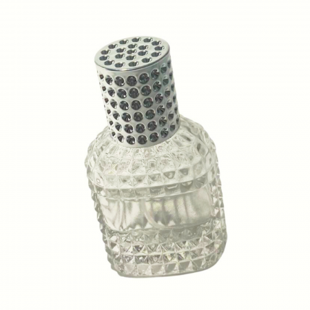 Sticla parfum reincarcabila 100ml. Dots cu capac argintiu [4]