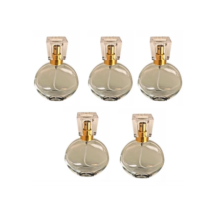 Sticlute pentru parfum - Sticla parfum reincarcabila 30ml. Circle - 5 bucati