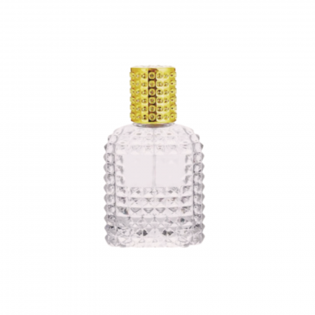 Sticlute pentru parfum - Sticla parfum reincarcabila 30ml. Dots cu capac auriu