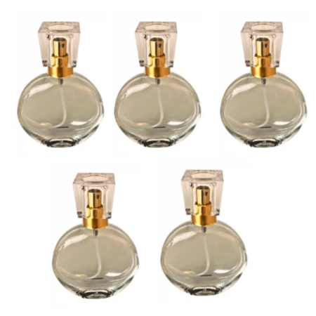 Sticlute pentru parfum - Sticla parfum reincarcabila 50ml. Circle - 5 bucati
