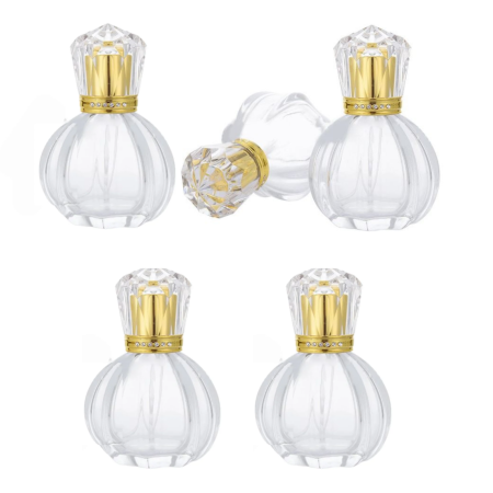 Sticla parfum reincarcabila 60ml. Round - 5 bucati