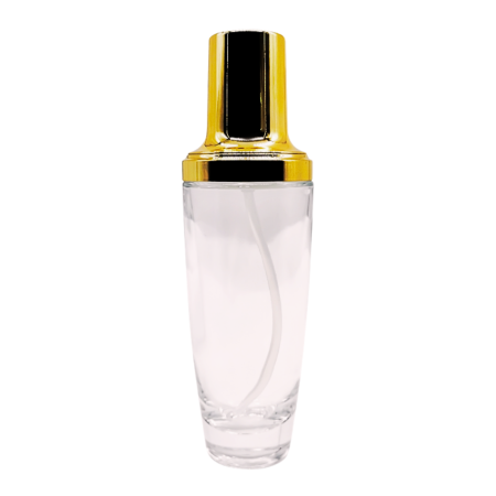 Borcane pentru creme si sticlute pentru lotiuni - 6 x Sticla transparenta cu pompa 100ml