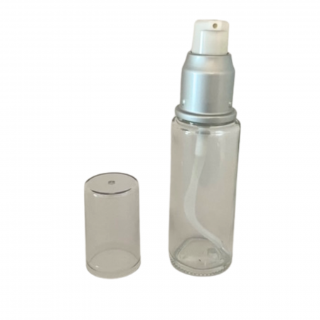 Sticla transparenta cu pompa 30ml [1]