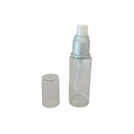 Sticla transparenta cu pompa 30ml [2]