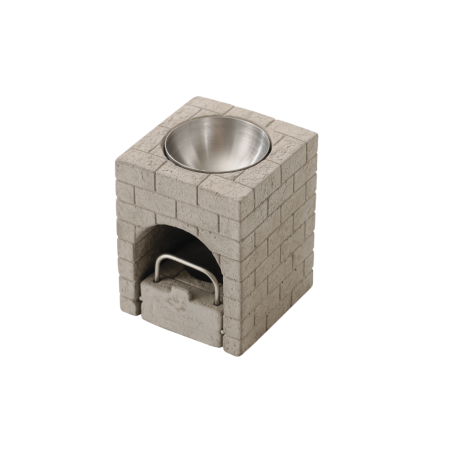 Idei de cadouri - Suport pentru lumanare si ulei esential, model rustic