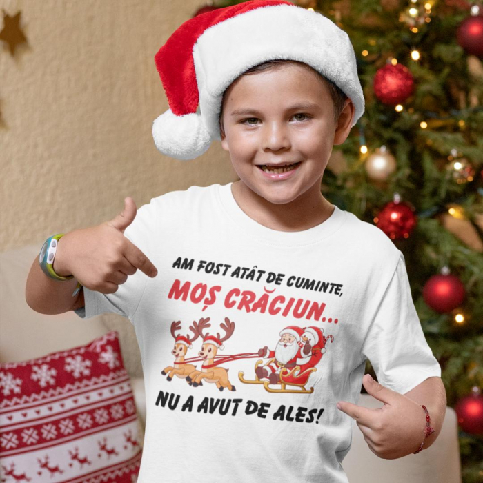 Tricou / Body Personalizat - Am fost atat de cuminte  Mos Craciun nu a avut de ales [1]