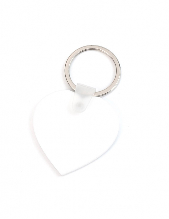 Breloc Plastic Personalizat Cu Poza - Inima [2]