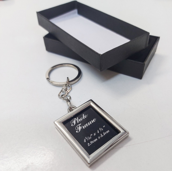 Breloc Metalic Personalizat Cu Poza - Dreptunghi [2]