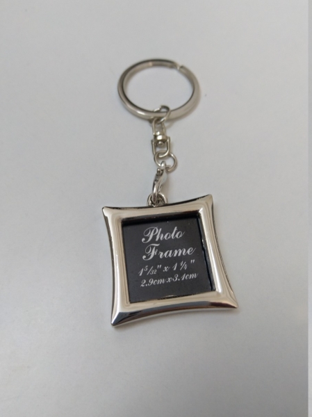 Breloc Metalic Personalizat Cu Poza - Patrat [5]