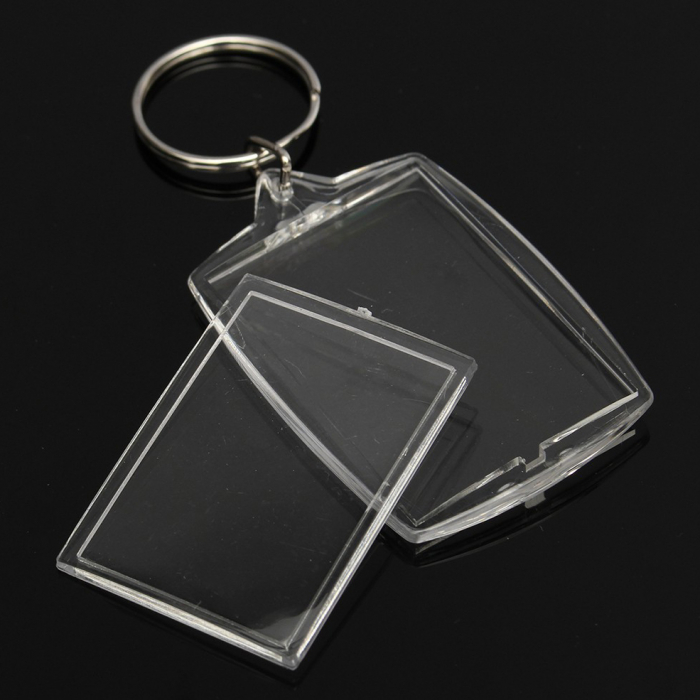 Breloc Personalizat Insertie Foto Plastic 5 x 4 cm [2]