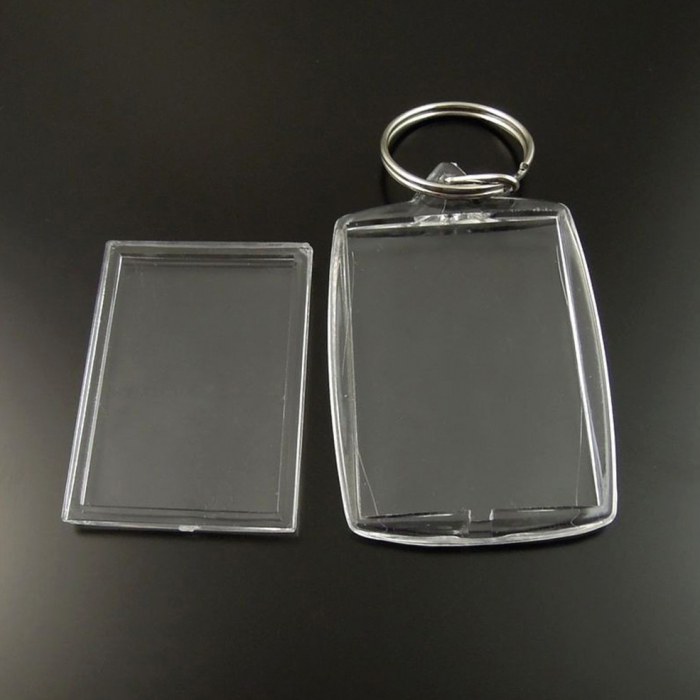 Breloc Personalizat Insertie Foto Plastic 5 x 4 cm [4]