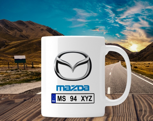 Cana personalizata Auto - Mazda [1]