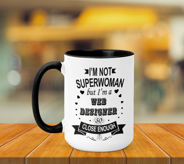 Cana Personalizata - Webdesigner Superwoman [1]