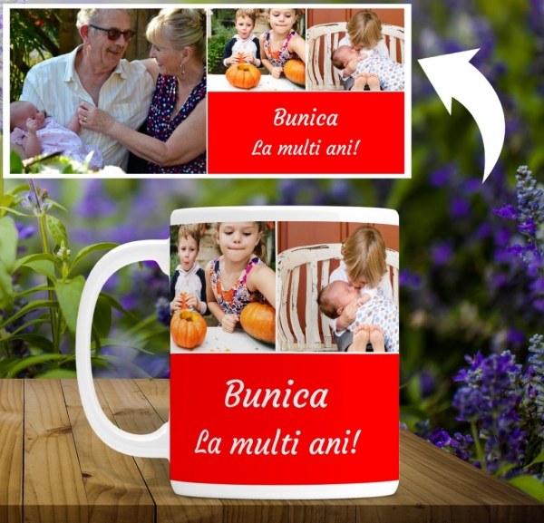 Cana personalizata - La multi ani bunica [2]