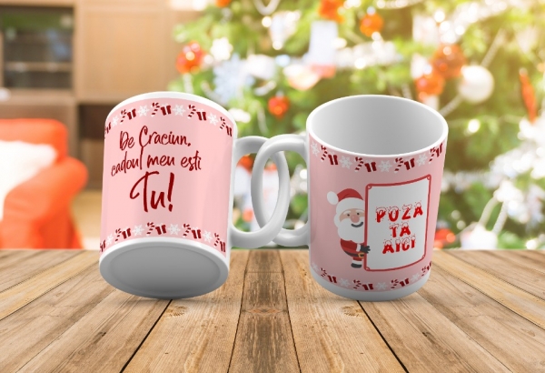 Cana personalizata Cu Poza - Cadoul meu esti tu [2]