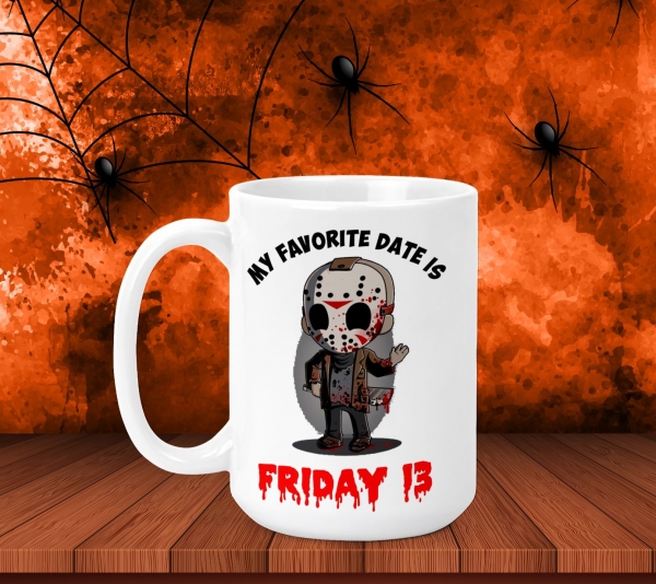 Cana Personalizata Halloween - Vineri 13 [1]