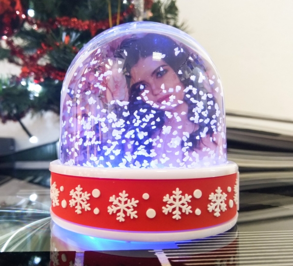 Glob Foto Rotund Led Craciun - Fulgi GL221 [2]
