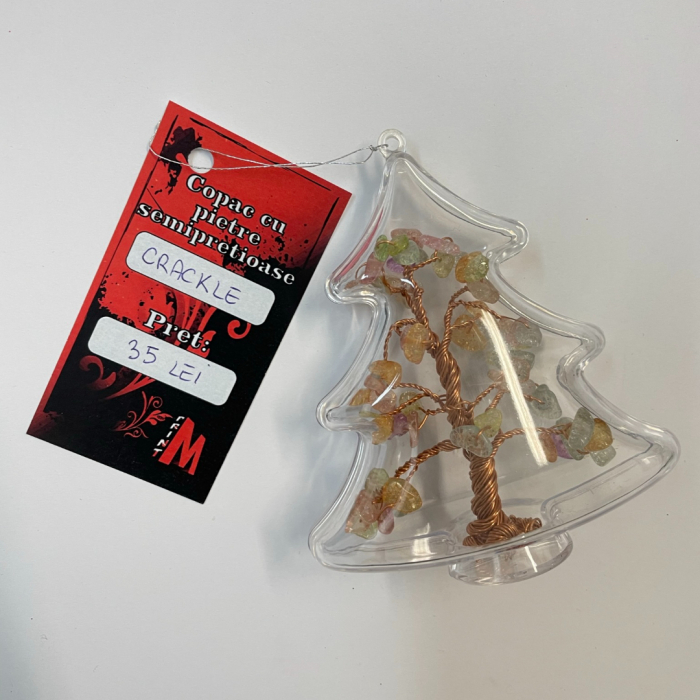 Glob pentru brad cu pietre semipretioase - Crackle 031 [2]