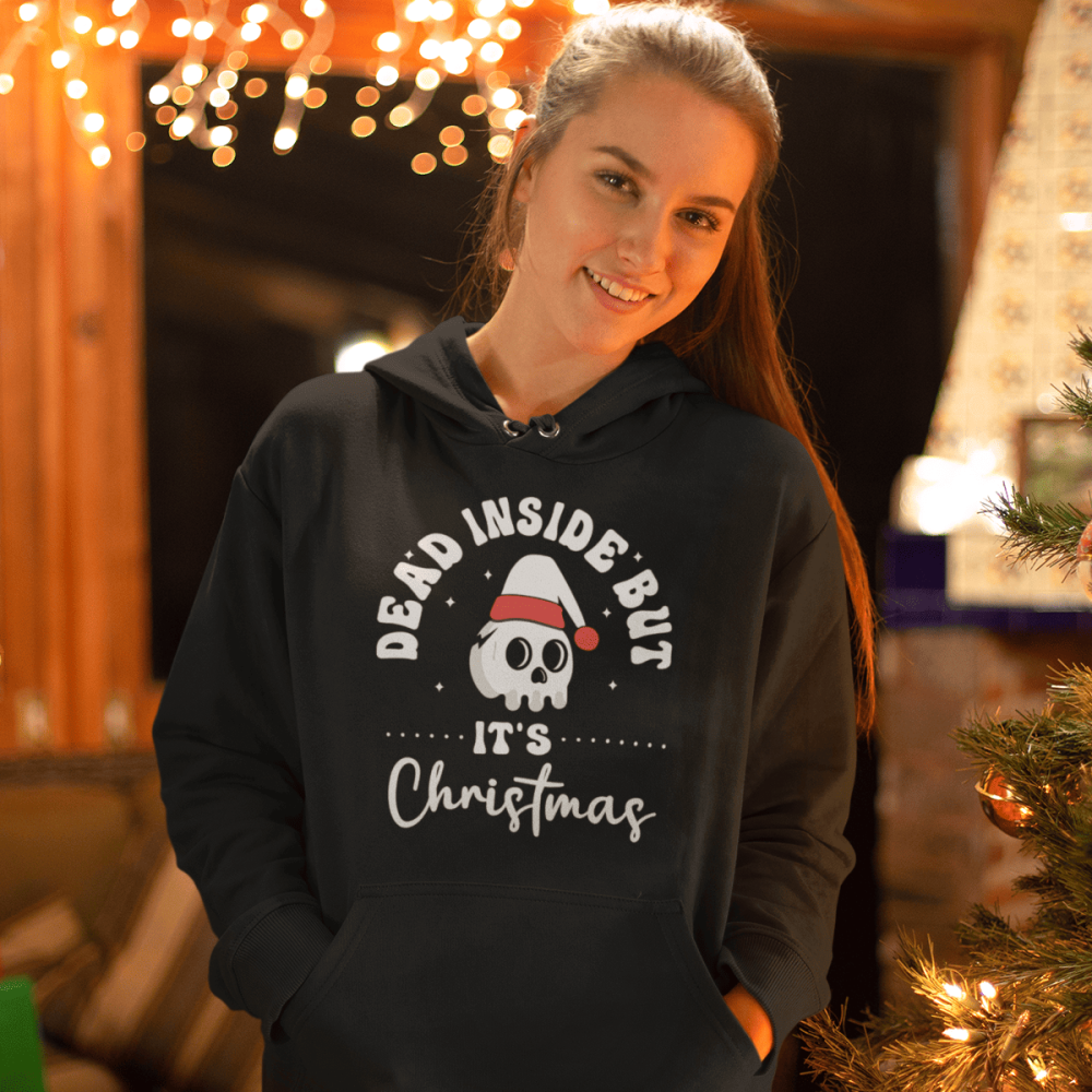 Hanorac Personalizat - Dead inside but it's christmas [2]