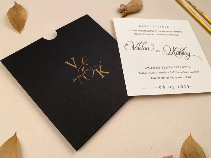 Invitatie de nunta clasica - cod 12262 [3]