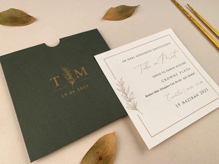 Invitatie de nunta eleganta - cod 12261 [3]