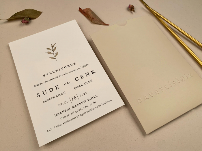 Invitatie de nunta eleganta - cod 12266 [2]