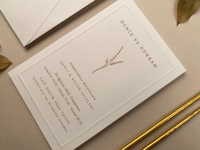 Invitatie de nunta eleganta - cod 12278 [2]