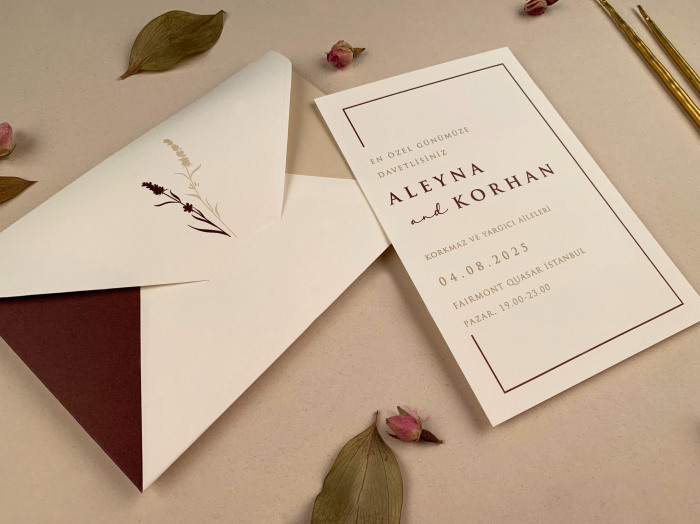 Invitatie de nunta moderna - cod 12288 [3]