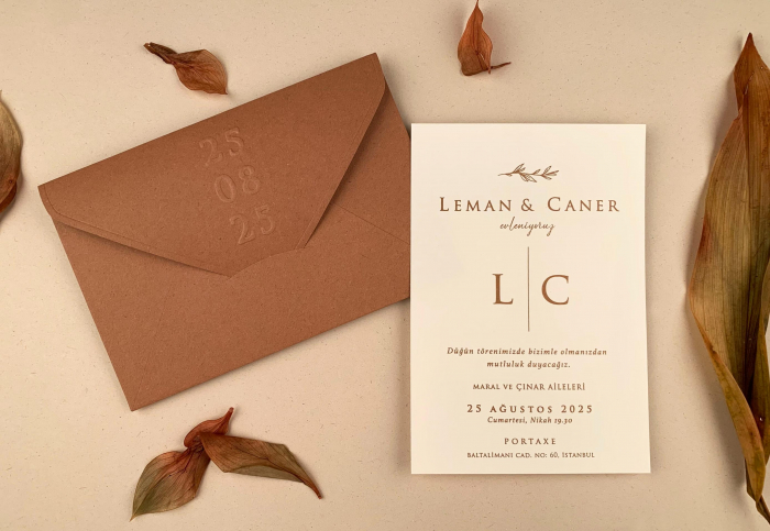 Invitatie de nunta rustica - cod 12285 [1]