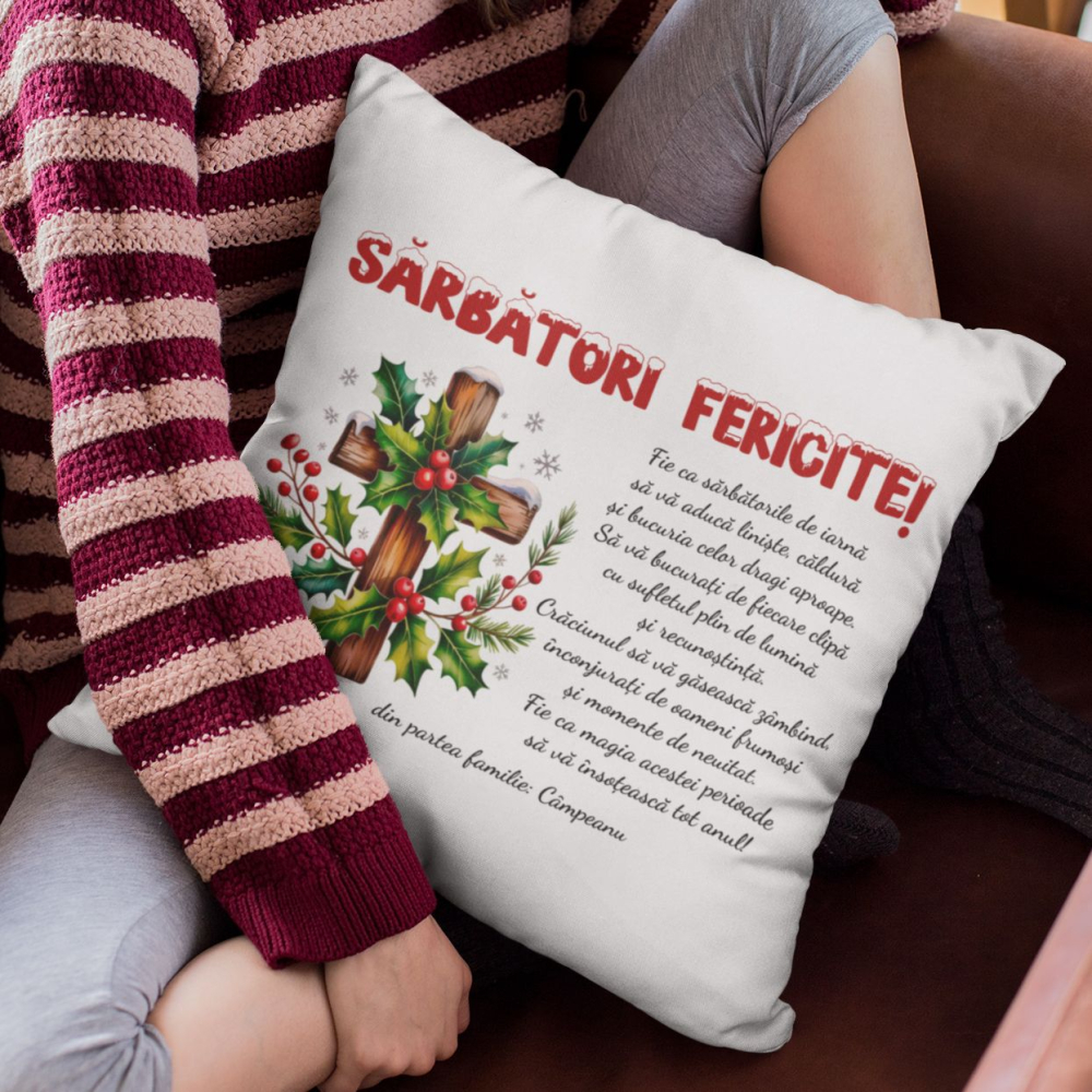 Perna Personalizata  - Urarae de Craciun din partea + nume familie [1]