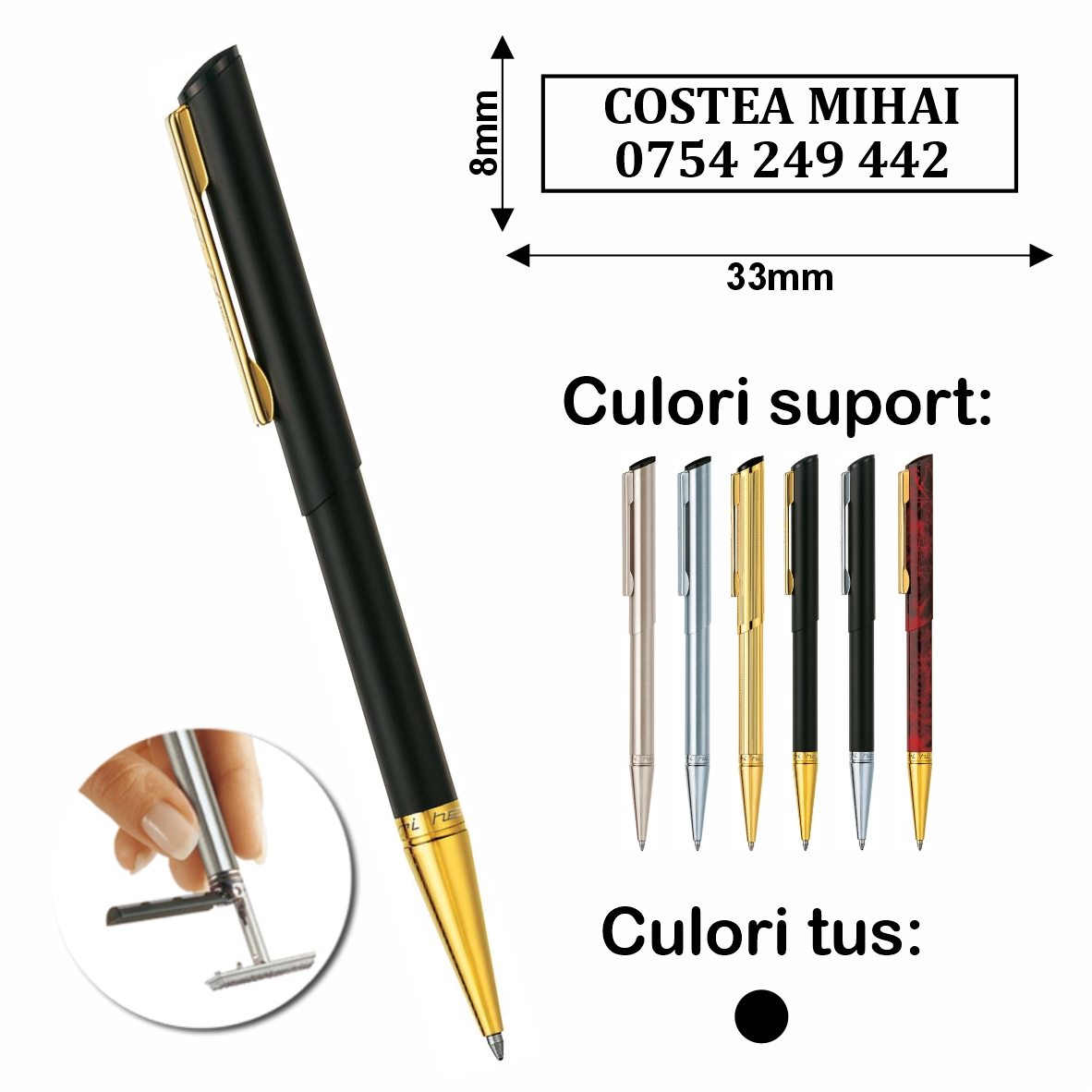 Pix cu stampila - Heri Diagonal 3020 [2]