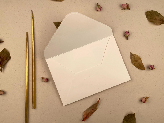 Plic Invitatii Nunta sau Botez - A 12.5x18.5 Ivory [2]