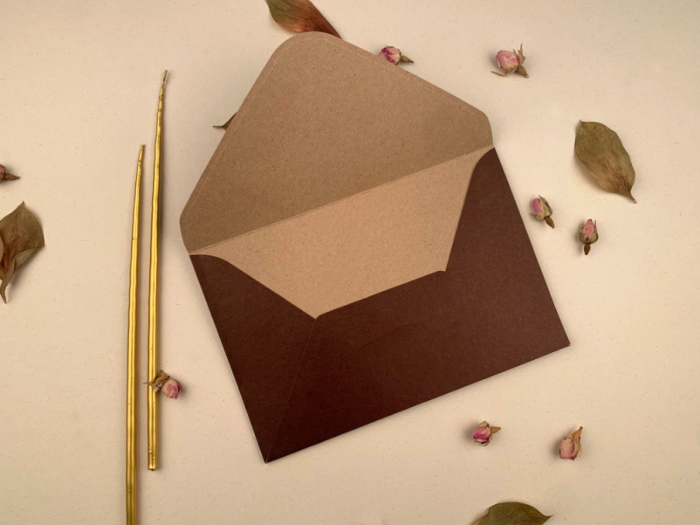 Plic Invitatii Nunta sau Botez - B 14x21 Burgundy [2]