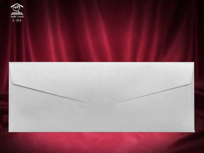 Plic Invitatii Nunta sau Botez - Z013 Argintiu [1]