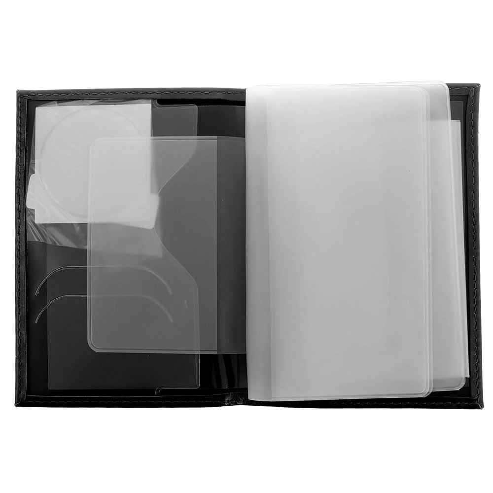 Portofel pentru acte auto - negru personalizat cu poza si numar inmatriculare [3]