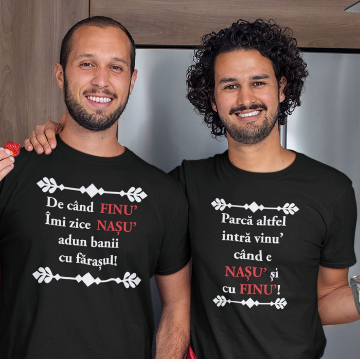 Promotie Tricou Barbat XL Personalizat - Cand e nasu si cu finu [2]