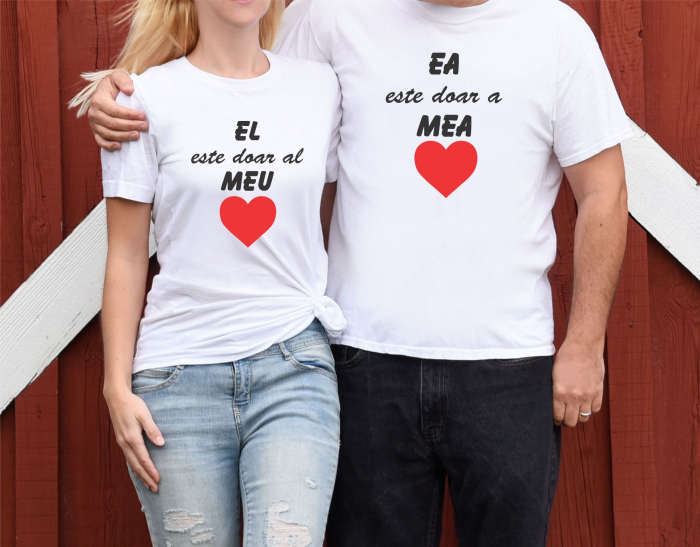 Promotie Tricou Barbat M Personalizat - Ea Este Doar A Mea [2]