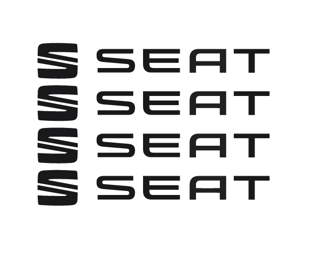 Set 4 Stickere auto jante - Seat [2]
