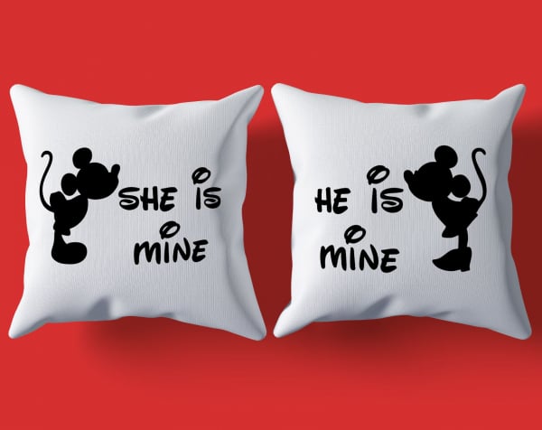 Set Perne Pentru Cuplu - She Is Mine / He Is Mine [1]