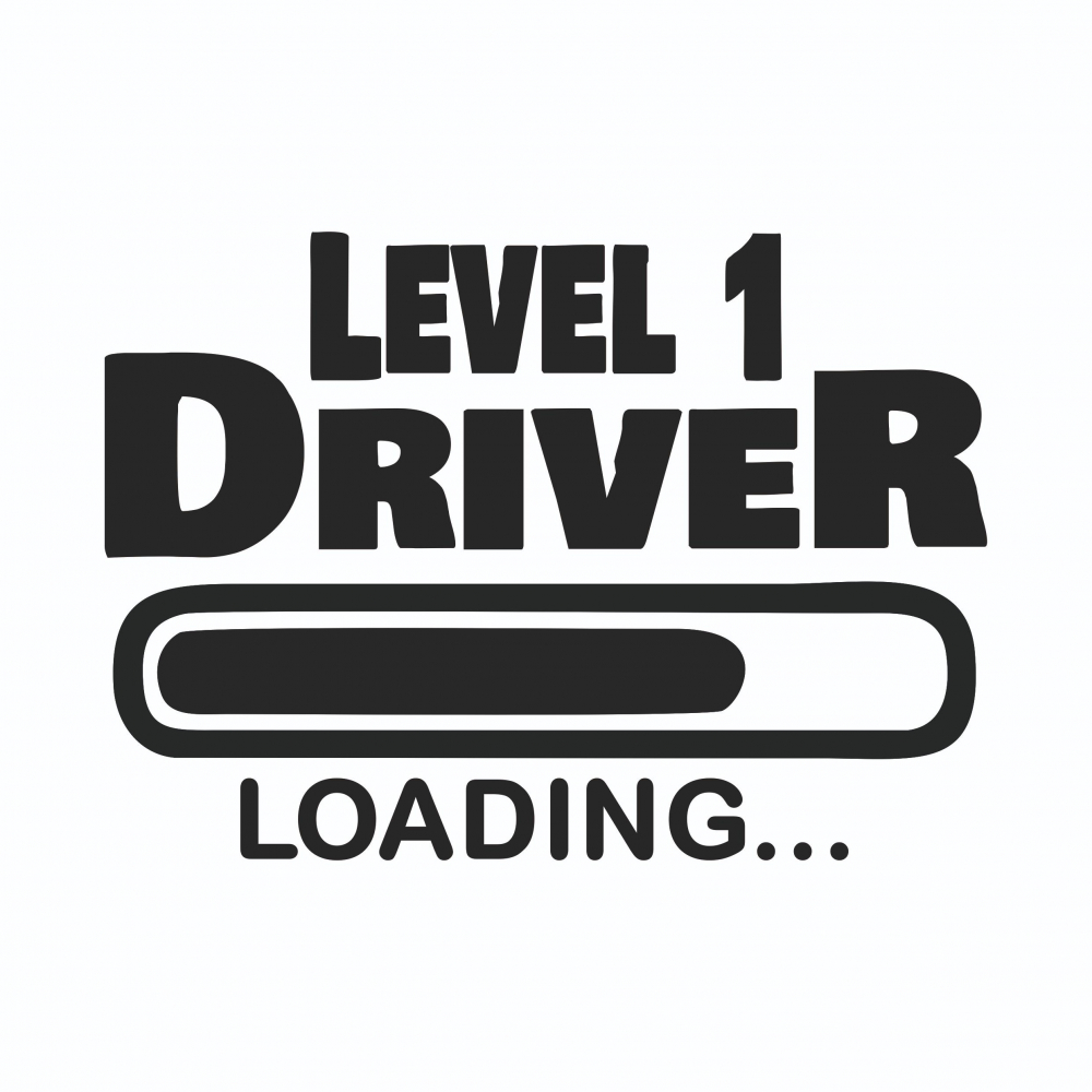 Sticker Auto - Level 1 Driver [2]