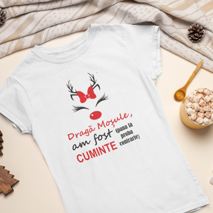Set 3 Tricouri Personalizate si Body - Draga mosule suntem o familie cuminte   [3]