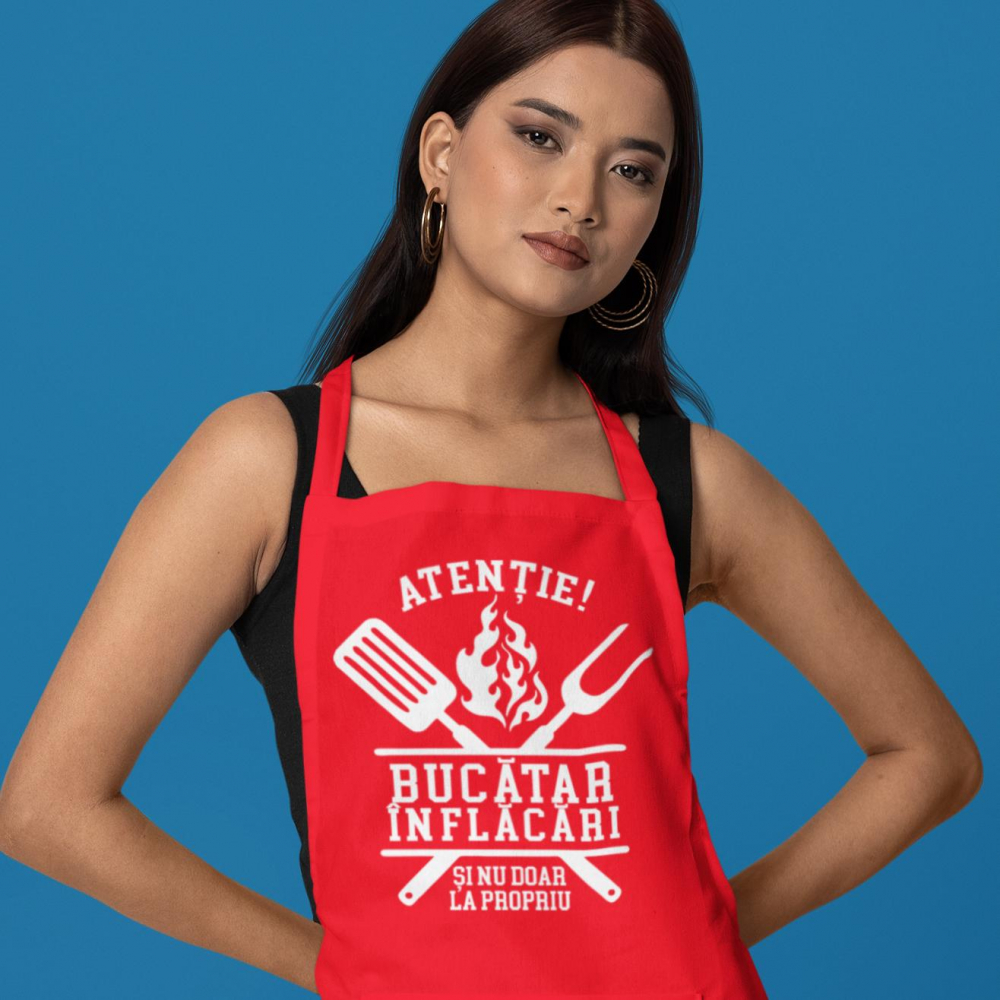 Sort Personalizat - Atentie! Bucatar in flacari [1]