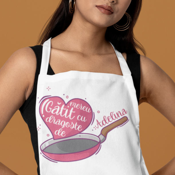 Sort Personalizat - Gatit cu dragoste de ... Nume [1]
