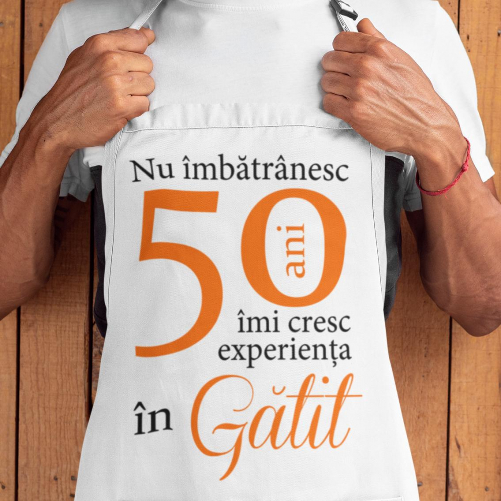 Sort Personalizat - Nu imbatranesc  imi cresc experienta in gatit + Varsta [3]