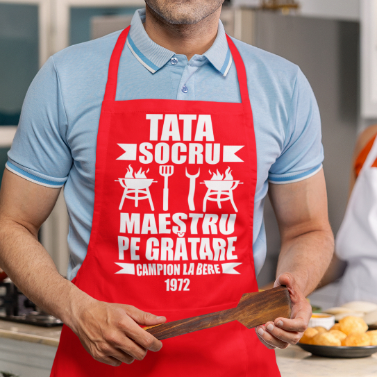 Sort Personalizat - Tata socru  maestru pe gratare campion la bere cu anul nasterii [3]